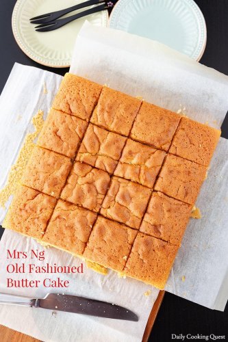 Mrs Ng Old Fashioned Butter Cake
