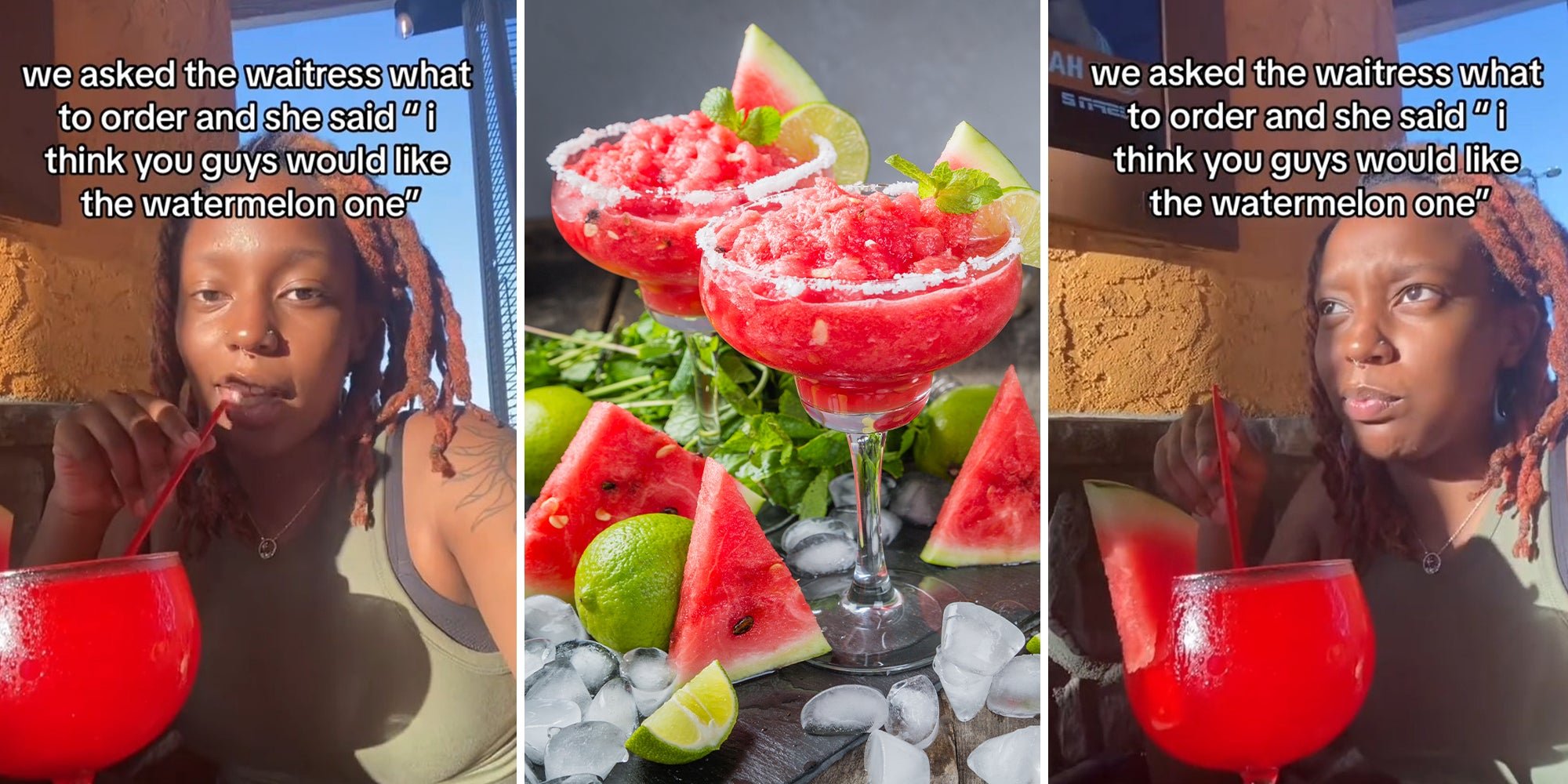 ‘I had a table call me out for this’: Viewers divided after Black customers say server recommended they get the watermelon margarita