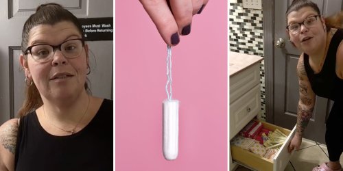 ‘WHY was she appalled?!’: Restaurant owner says customer complained that they offered tampons in the bathroom