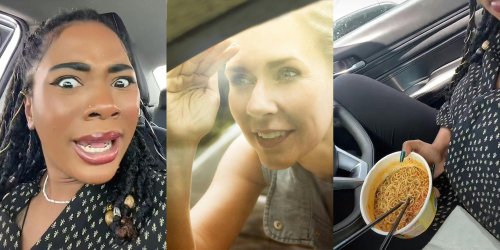 'Karens feeling threatened by a bowl a ramen': TikToker claims 'Karen' berated her for eating in her car while on break at work