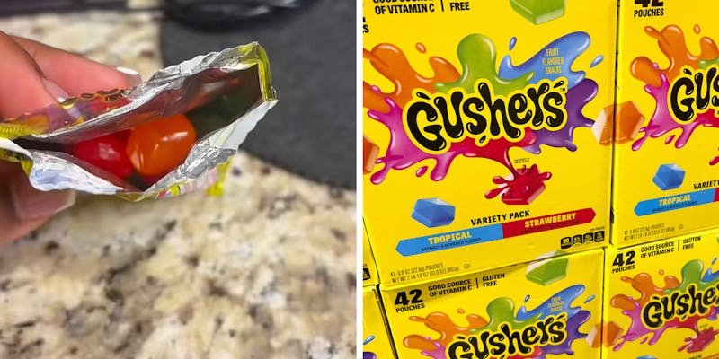 ‘I was today years old…’: Woman buys Gushers. Then she takes a closer look at the packet