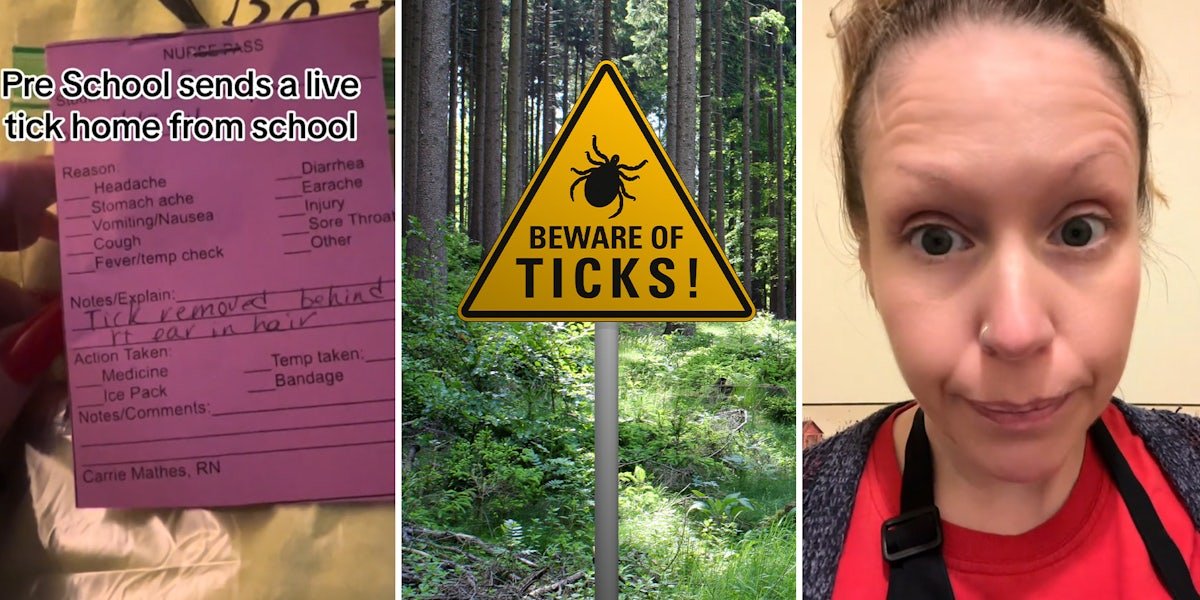 Mom Blasts School For Sending Live Tick Home With Her Daughter