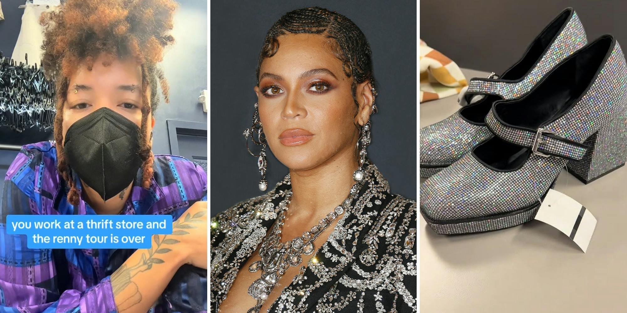 'I have seen non stop silver for the last three months': Thrift store is full of clothes worn to Beyoncé's Renaissance tour