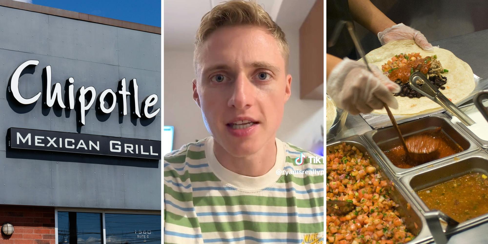 'I get anxiety just walking in': Chipotle customer says he's done being polite to workers after he was gaslit over tortilla on the side request