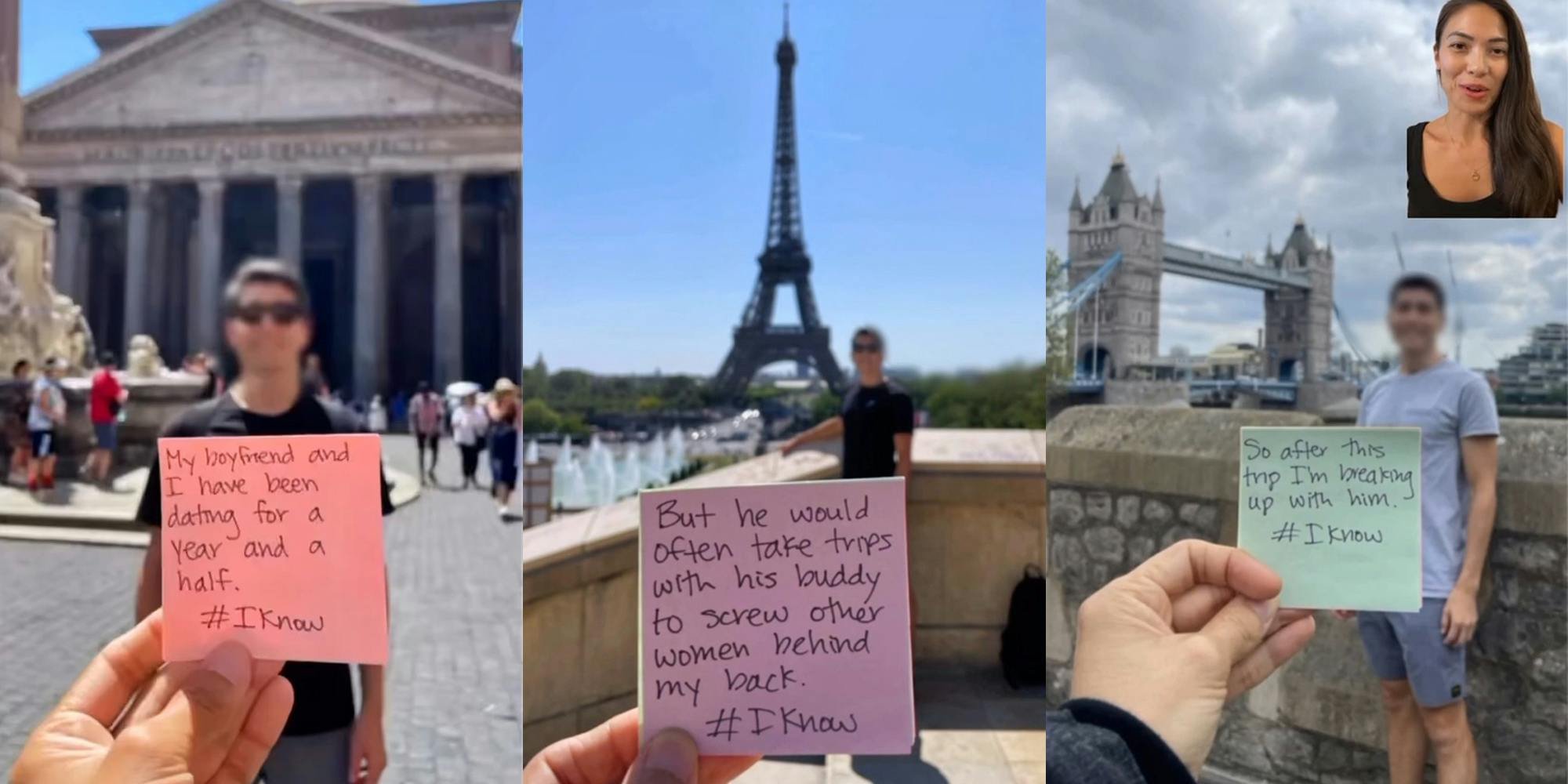 ‘Definition of playing the long game’: Woman goes on trip with boyfriend—even though she knows he’s cheating