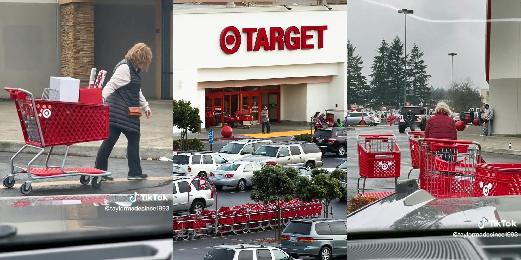 'It's causing mayhem': TikToker films Target customers struggling with new anti-theft shopping carts