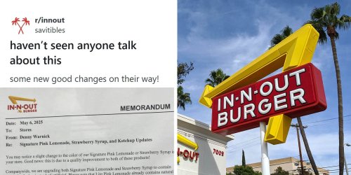 In-N-Out’s Pink Lemonade Just Underwent a Major Change