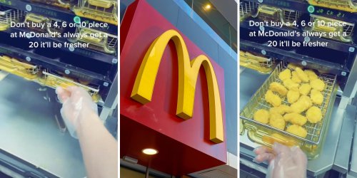 'It'll be fresher': McDonald's worker reveals why you shouldn't order 4, 6, or 10-piece nuggets, sparking debate