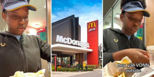 ‘I panicked’: McDonald’s worker has to hide her food from her boss since employees can only eat ‘small-sized things’