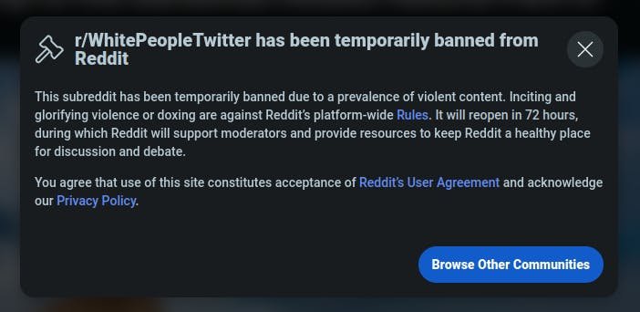 Reddit blocks White People Twitter forum after Musk says DOGE posts broke the law