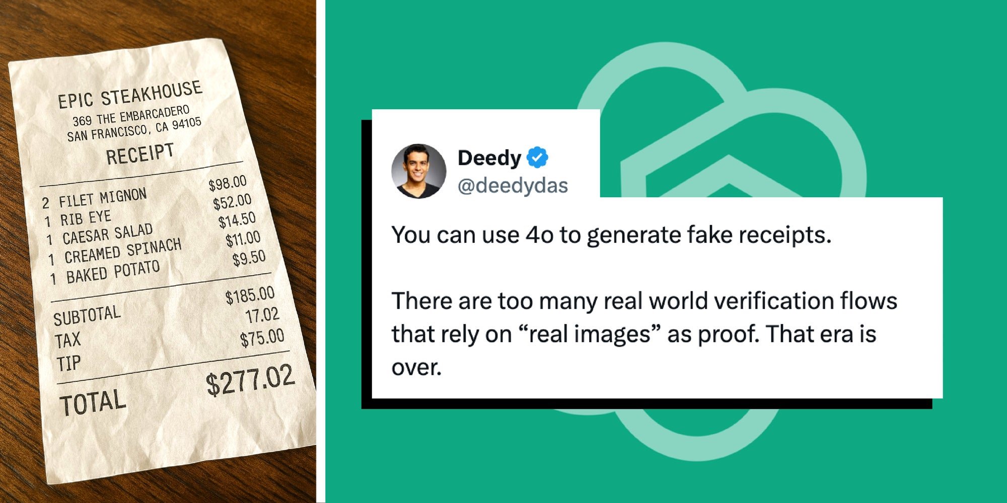 ‘The era of fraud is here’: ChatGPT is now great at faking receipts