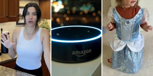'You wrong': Mom let’s 2-year-old in Cinderella dress use Amazon Alexa. It backfires