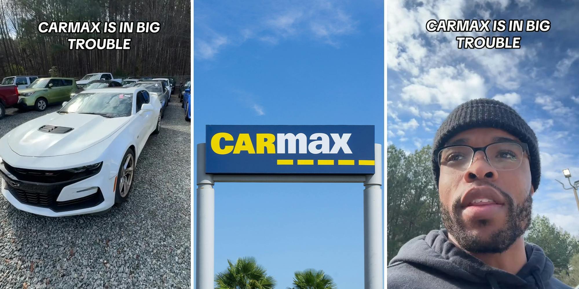 ‘You can literally lie on your application’: Expert says CarMax is in ‘big trouble’ after showing lot of repo’d cars
