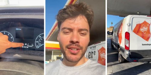 Man Rents Home Depot Van And Tries To Fill It With Gas. There’s Just One Problem