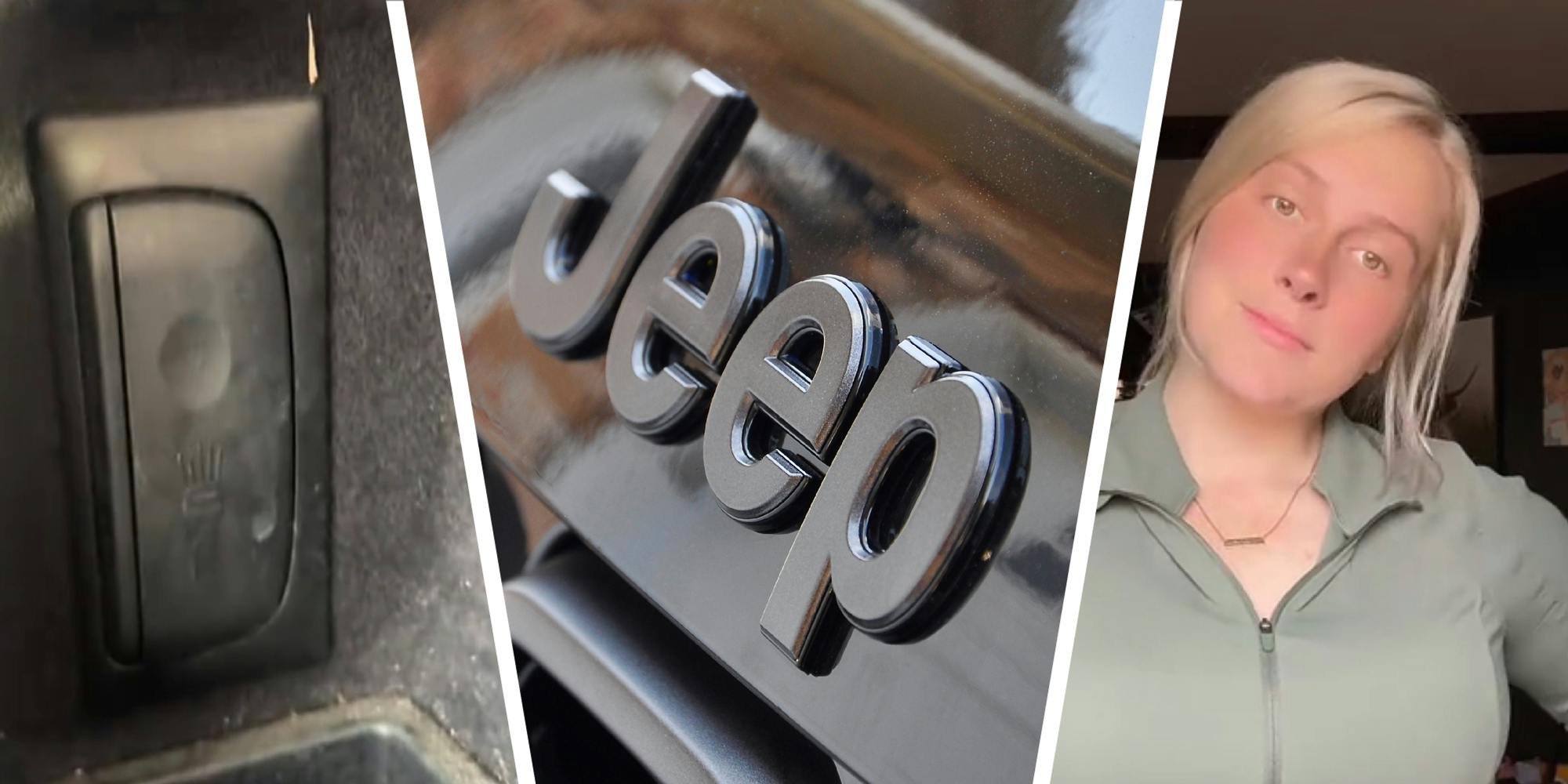 ‘Am I the only one who didn’t know this or??’: Woman owns a Jeep Cherokee for 2 years. Then she finds a hidden compartment