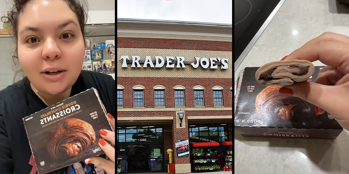 ‘Guess I can turn my oven off’: Customer buys chocolate croissant from Trader Joe’s, realizes she’s been bamboozled upon opening box (updated)