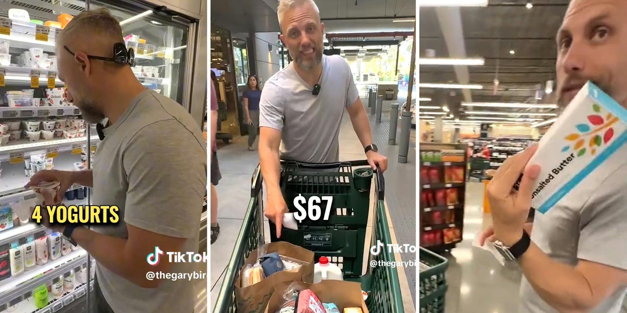 'Prices have gone up a lot since COVID': Man shows the increase in grocery prices since 2019