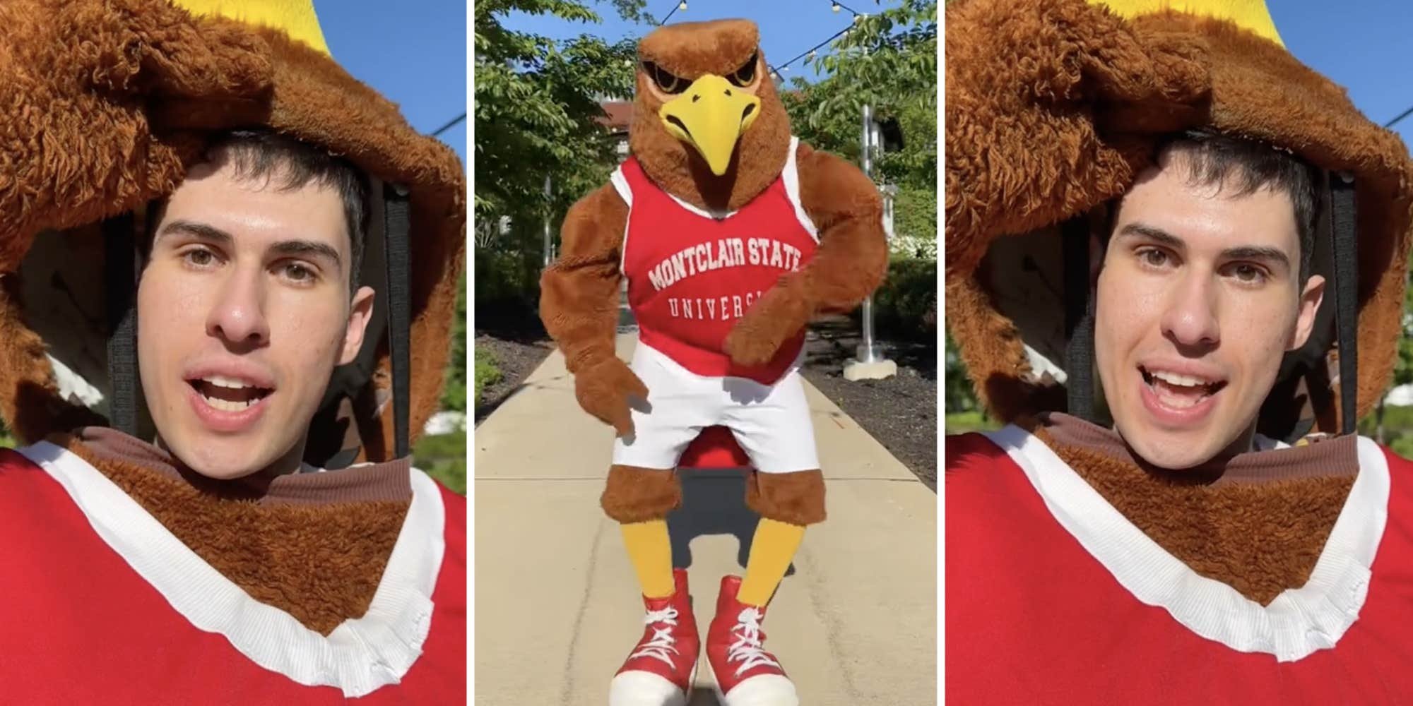 ‘Time to let the secret out’: TikToker Jersey Joe reveals he’s also a college mascot