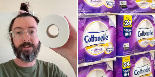 “[Cottonelle] Pulling A Fast One”—Customers Compare New Toilet Rolls To Old Ones