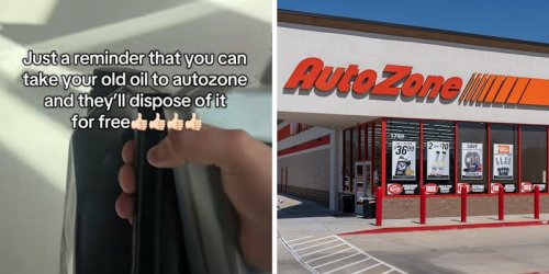 ‘I just leave it at their front door lmao’: Man shares little-known AutoZone trick for discarding oil. Should you do it?