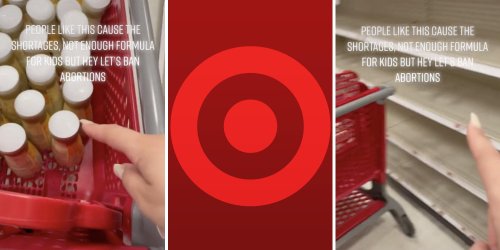 'You have a whole cart!': Shopper confronts woman for cart full of baby formula at Target