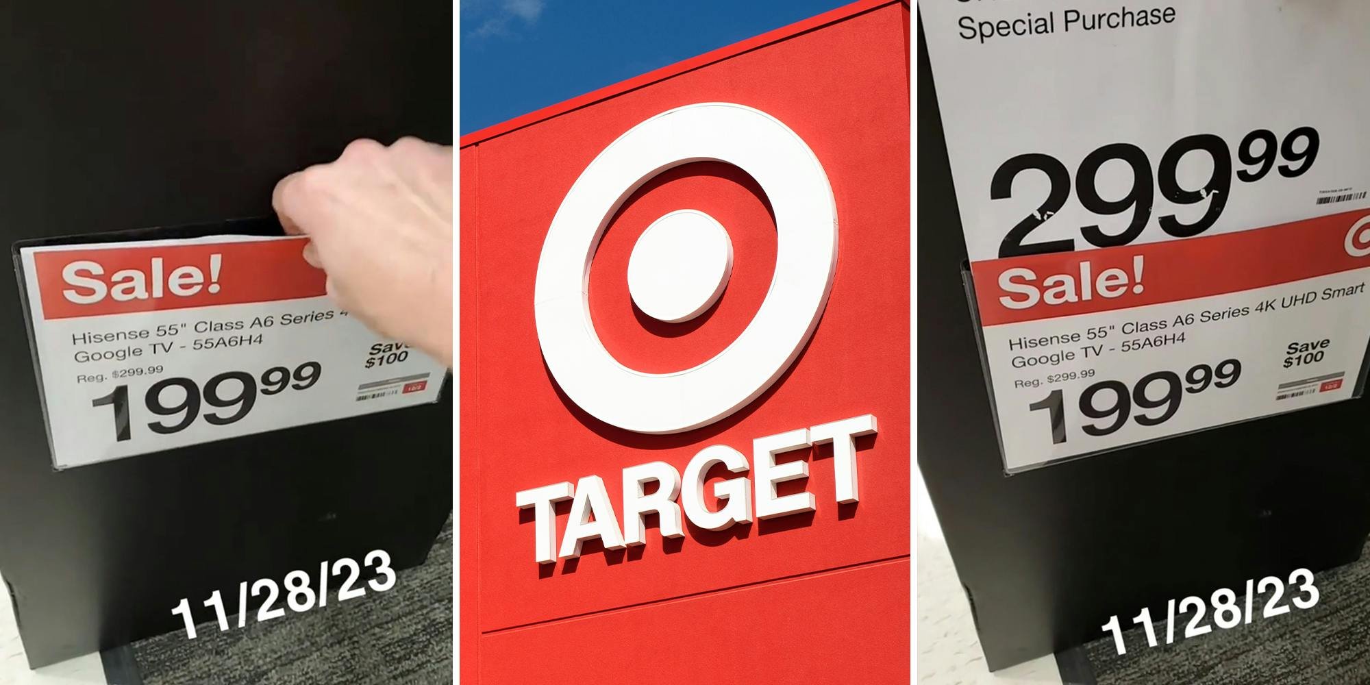 ‘Now they’re on sale’: Target shopper says store is now clearancing out items after being unable to sell them during Black Friday