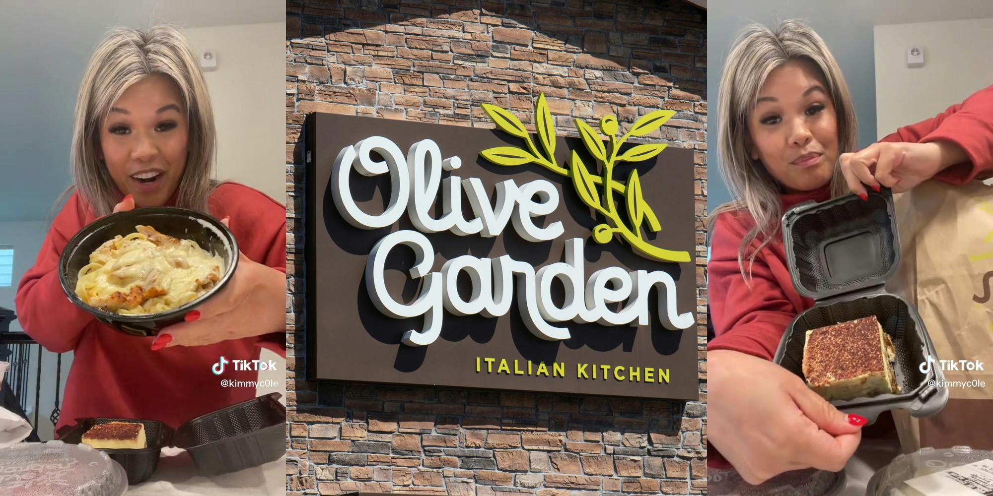 'Do kids even eat this much? Haha looks like a good deal': Woman shares all the food she gets through the Olive Garden 'kids' meal hack'