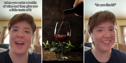 'Literally why is this a secret?': Former server reveals real reason why you're offered a small taste when ordering wine
