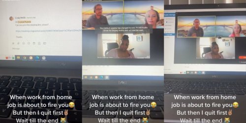 'One door closes, another opens': Remote worker quits during Zoom call before her boss can fire her, sparking debate