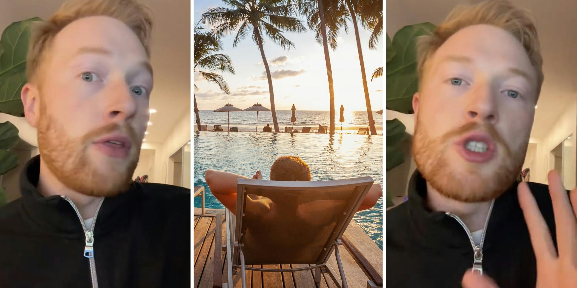 'That’s less than I would pay on my rent': Man says it’s cheaper to live at all-inclusive resort than to rent apartment unit