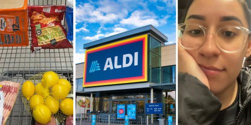‘This lady has some nerve’: Woman enters Aldi checkout aisle when a fellow customer asks for a surprising favor. Would you do it?