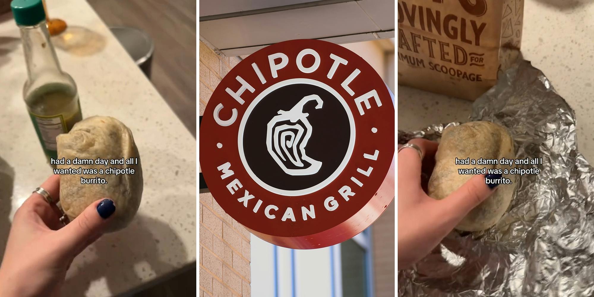 'I thought it was a potato': Customer slams Chipotle after receiving 'micro burrito'