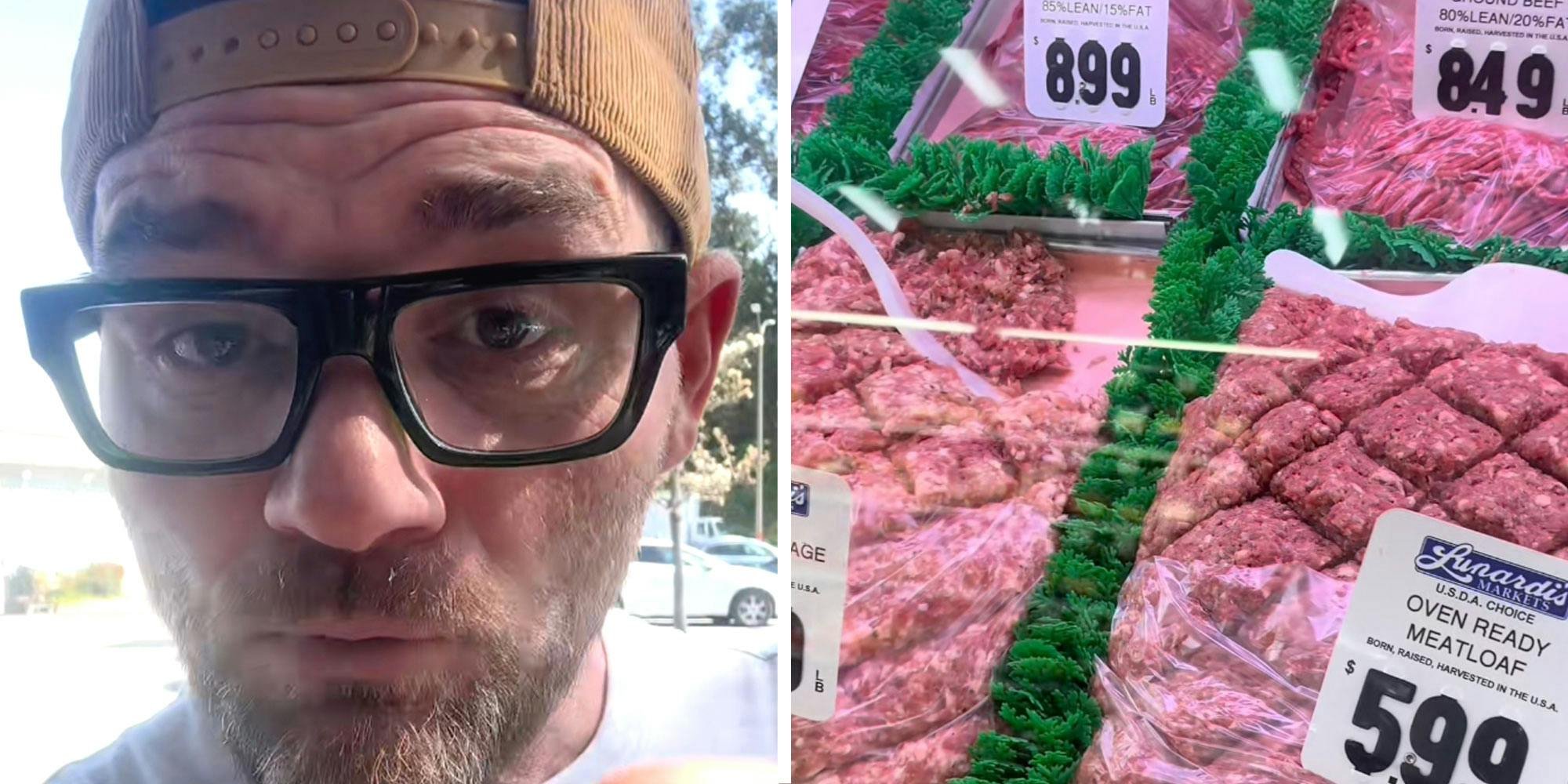 ‘It’s still good but…’: Shopper realizes meatloaf is much cheaper than ground beef. Then a butcher exposes the real reason why