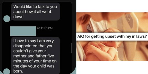 ‘Disappointed’: In-Laws Guilt-Trip New Mom For Missing A Text During Childbirth