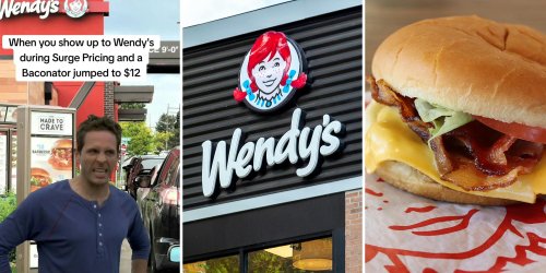 'Those poor Wendy's employees having to tell customers that the $8 Baconator is more expensive': Customers slam Wendy's for alleged 'surge pricing'