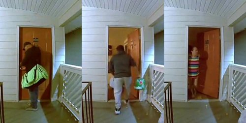 'Dang poor guy is out working hard': Woman says she caught her neighbor cheating on husband through Blink camera