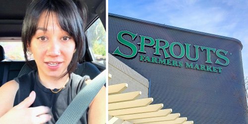 ‘No idea’: Woman goes to checkout aisle at Sprouts. Then she realizes the cashier has a photo of her fiancé on her T-shirt