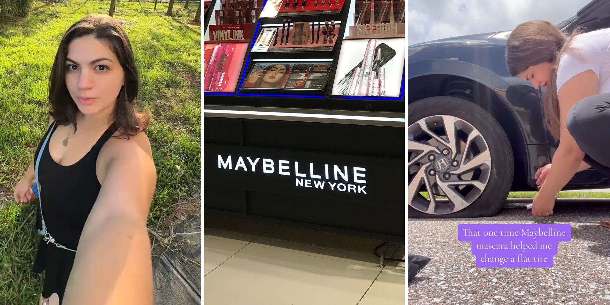 ‘Is this what they mean by Infallible!!’ Honda driver uses Maybelline