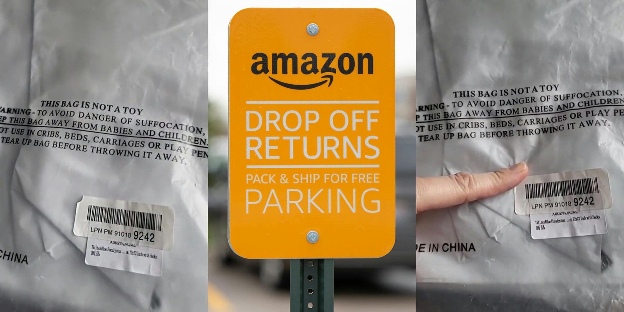 'The last several packages I've ordered have had that sticker on it': Former Amazon worker shares how to tell if you received returned package