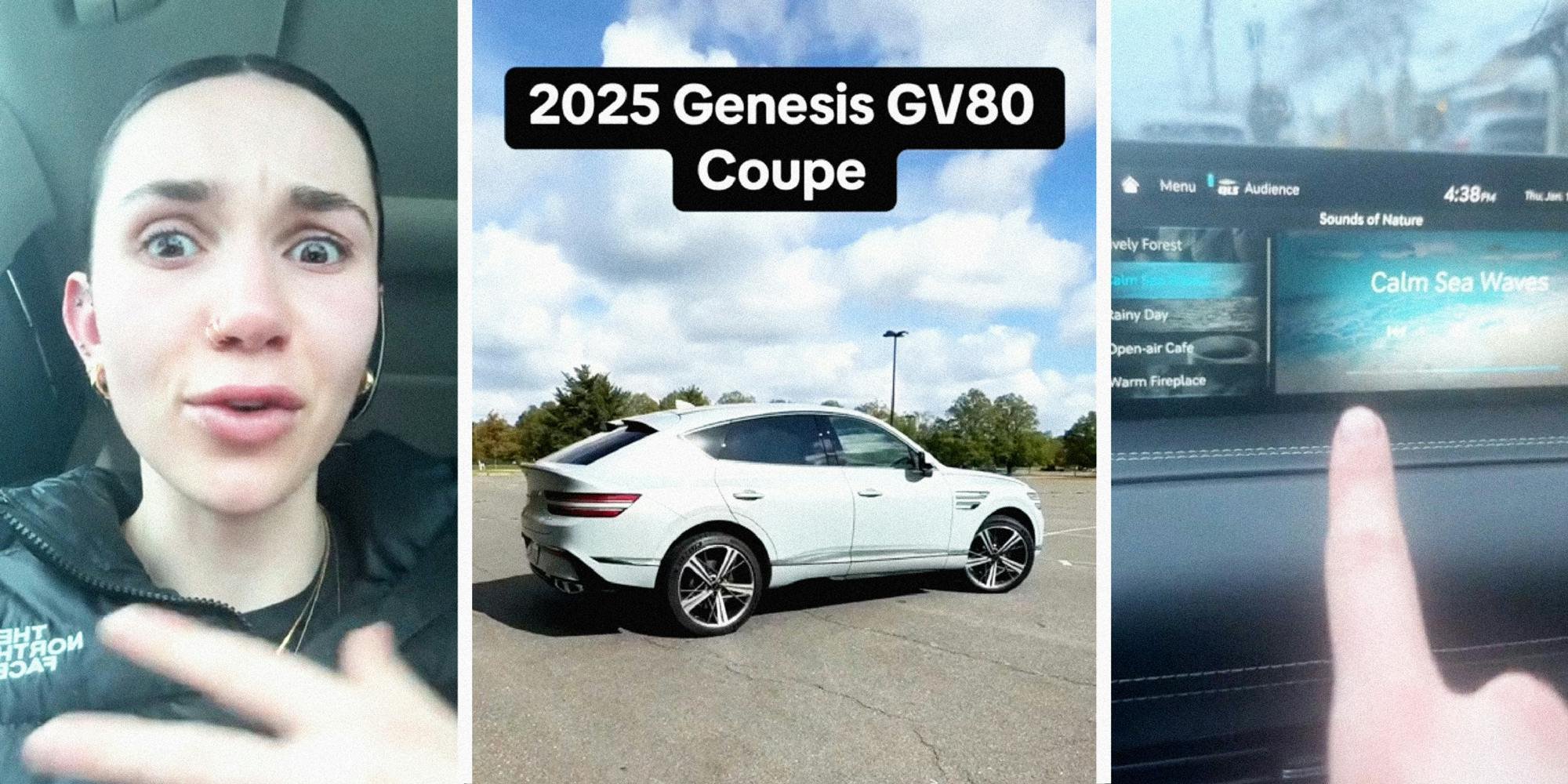 ‘It says my posture is bad’: Woman slouches in Genesis GV80. Then she realizes it has an unprecedented new feature