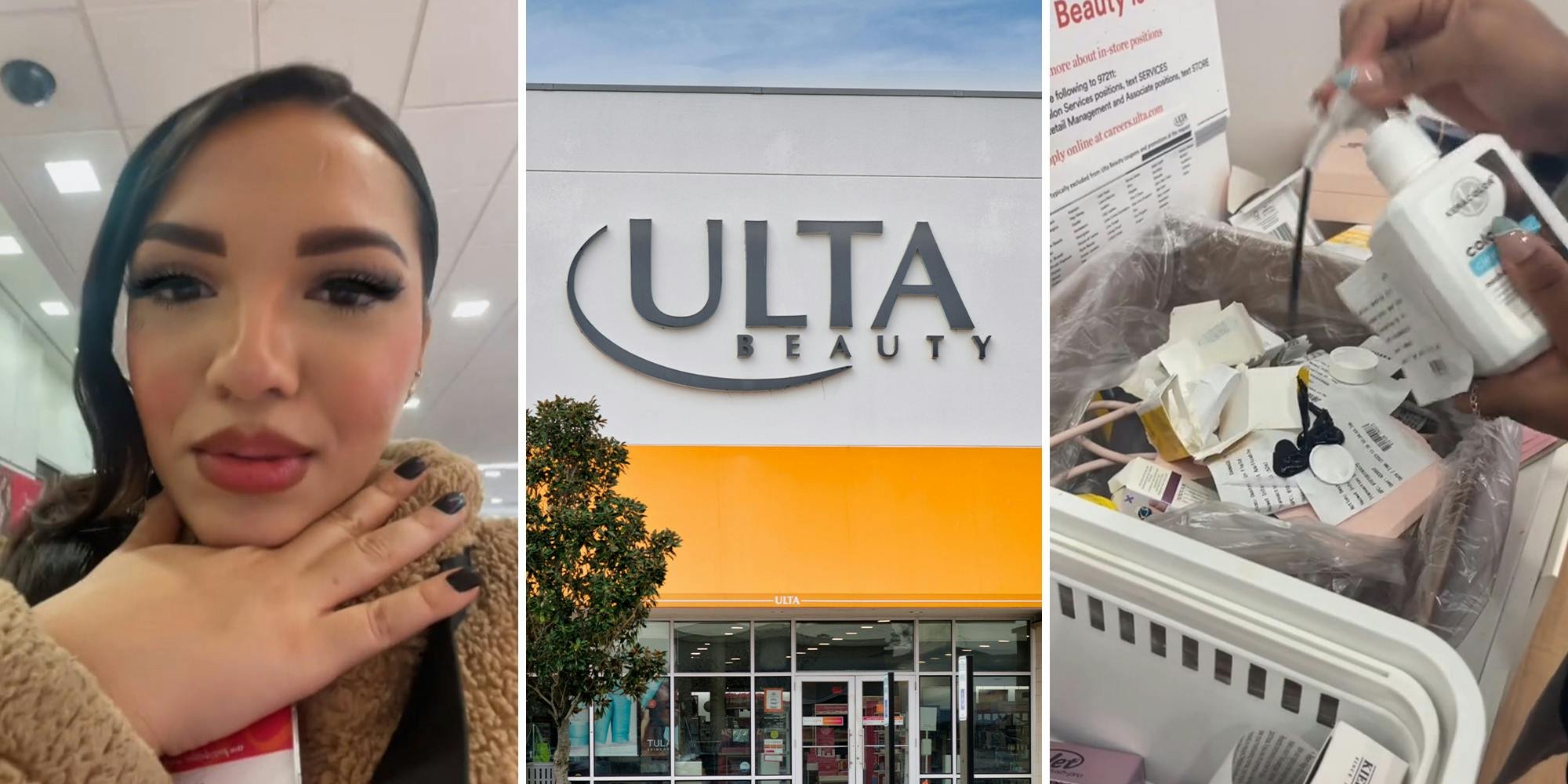 'I'd secretly take everything': Ulta worker shows all the 'damaged' items they have to get rid of. But are they really damaged?