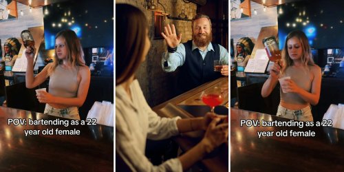 Worker reveals what her customers are like as a 22-year-old bartender
