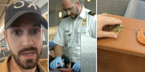 ‘Grandmas trying to get me arrested’: Grandson gets stopped at TSA because of briefcase grandmother told him not to open. He’s shocked by what’s inside