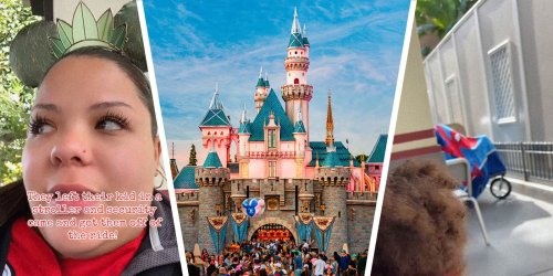 Woman Sees Parents Get On Disneyland Ride, Realizes They Abandoned Their Baby