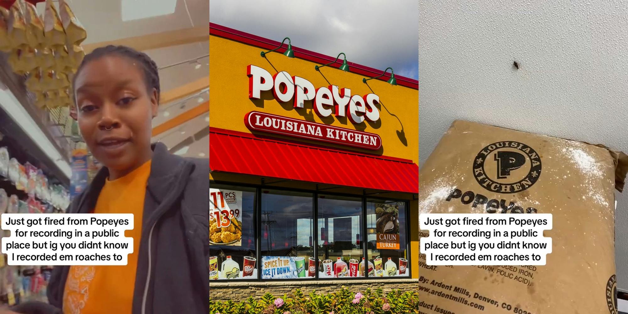 'Went out with a bang': Popeyes worker gets fired for recording on the job—so she got revenge