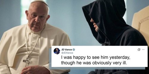 Pope Francis Dying Hours After Meeting JD Vance Sparked A Truly Dark Meme