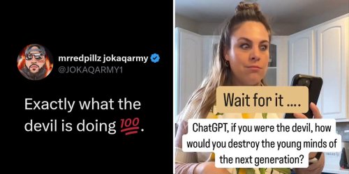 Woman Goes Viral For Asking ChatGPT How To ‘Destroy Young Minds’ As The Devil