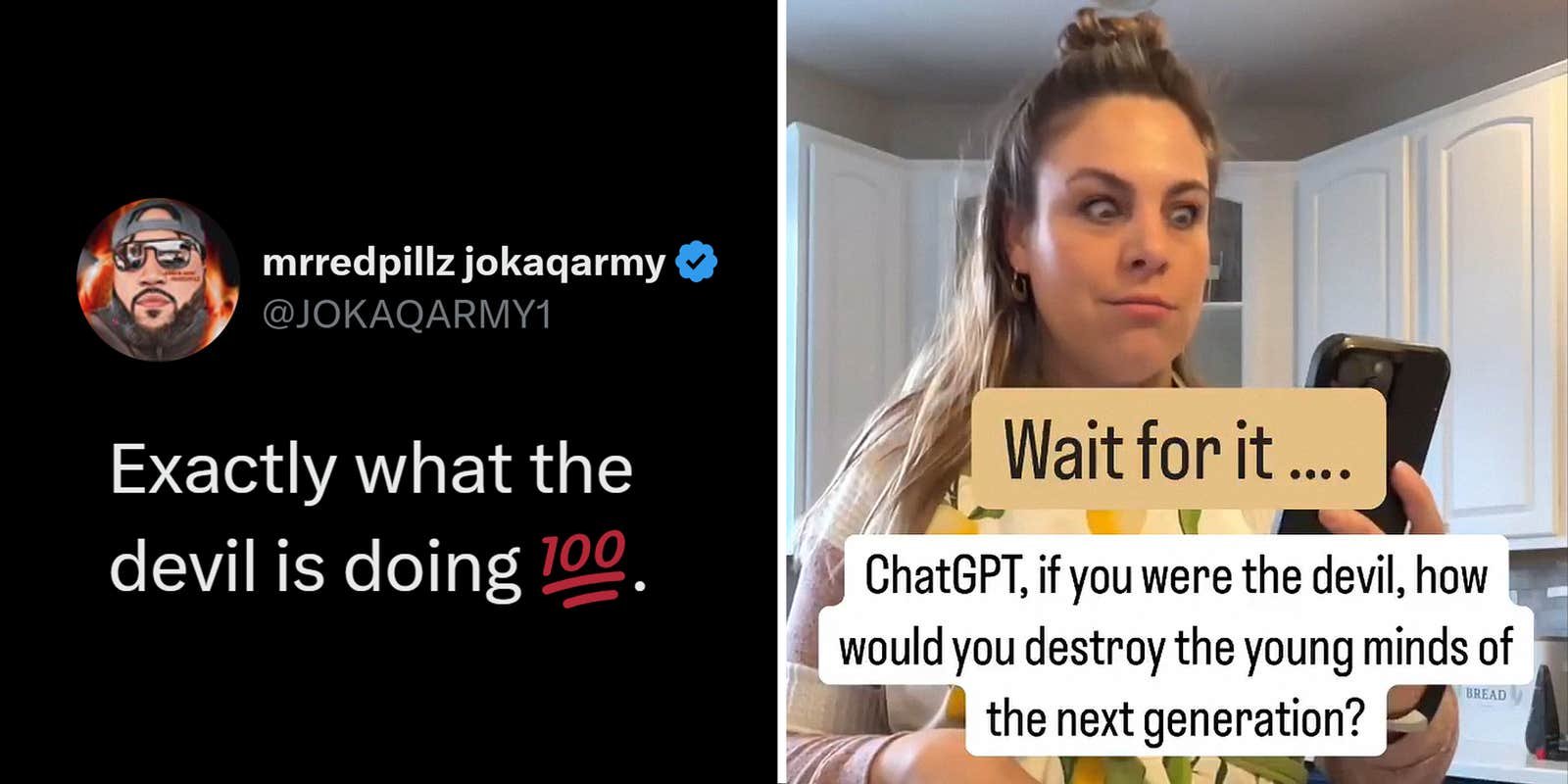 Woman Goes Viral For Asking ChatGPT How To ‘Destroy Young Minds’ As The Devil