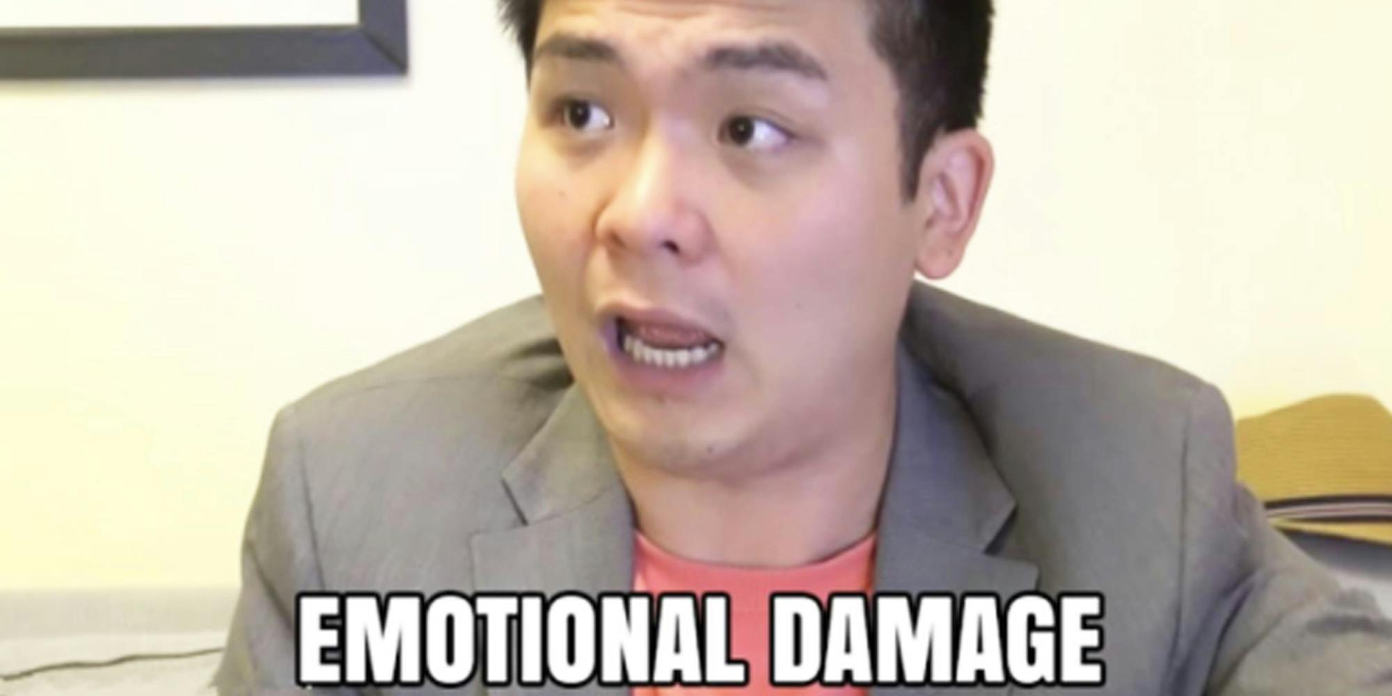 What is the 'Emotional Damage' meme?