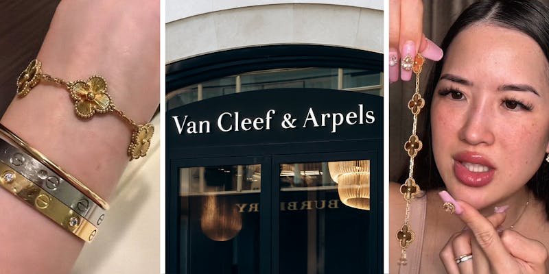 ‘Girl even my dupe doesn’t tarnish’: Woman splurges on 18K gold Van Cleef bracelet. It starts tarnishing 2 months in